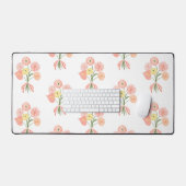 Bouquet floral d'aquarelle préppie (Clavier et souris)