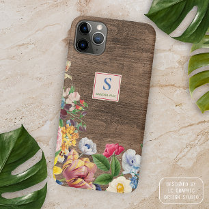 Bouquet Floral de Fleurs Sauvages Coloré Motif d'A