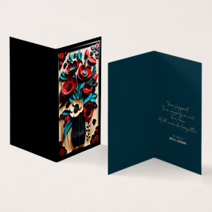 Bouquet Floral Folal Style Art Sympathie Merci C