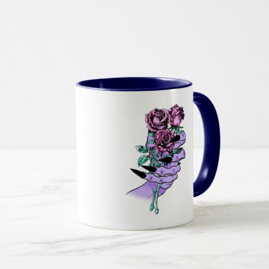 Bouquet gothique Mug (Devant droit)