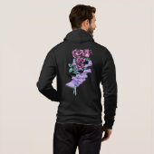 Bouquet gothique Sweat - shirt à capuche (Dos entier)