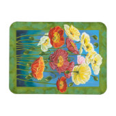 Bouquet in Border I Magneet (Horizontaal)