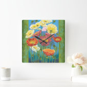 Bouquet in Border I Vierkante Klok (Huis)