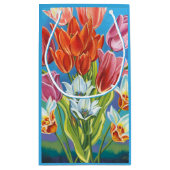 Bouquet in Border III Klein Cadeauzakje (Achterkant)