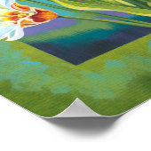 Bouquet in Border III Poster (Hoek)