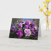 Bouquet, kaart (Gele Bloem)