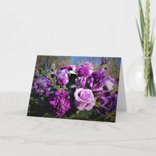 Bouquet, kaart (Voorkant)