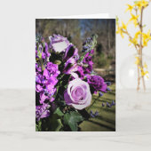 Bouquet, kaart (Gele Bloem)