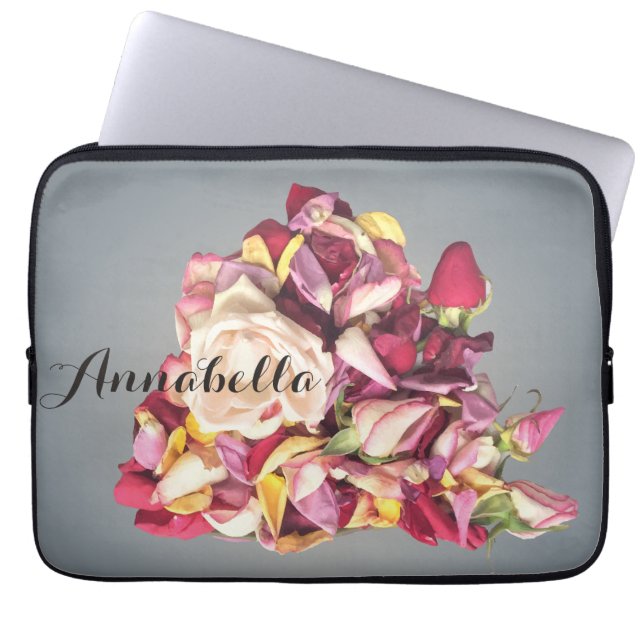 Bouquet Laptop Sleeve (Voorkant)