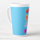 Bouquet Latte Mug (Angle gauche)
