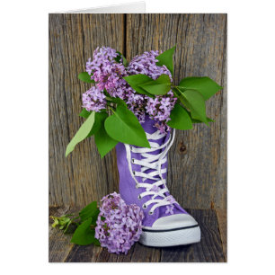 Bouquet Lilac en basket