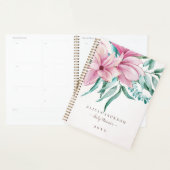 Bouquet Magnolia aquarelle femme affaires (Devant avec enveloppe)