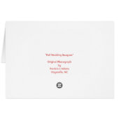 Bouquet mariage de automne (Dos Horizontal)