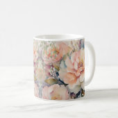 Bouquet mariage Monogramme Mug (Devant droit)