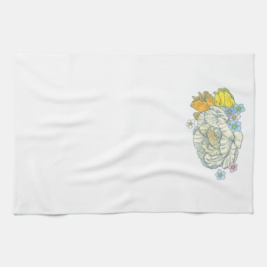 Bouquet mariage ! Serviette (Horizontal)
