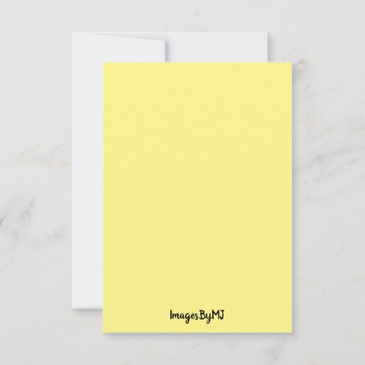 Bouquet Merci note (Dos)