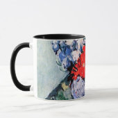 Bouquet met Little Delft, Paul Cezanne Mok (Links)