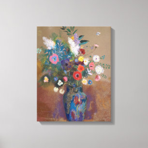 Bouquet of Flowers Canvas Afdruk