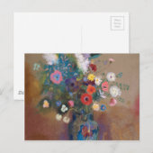 Bouquet of Flowers - Odilon Redon Briefkaart (Voorkant / Achterkant)