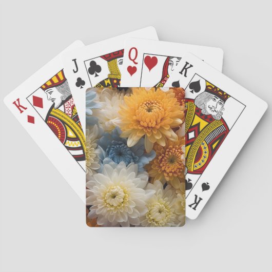 Bouquet of Flowers Pokerkaarten (Achterkant)