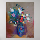 Bouquet of Flowers, Redon Poster (Voorkant)