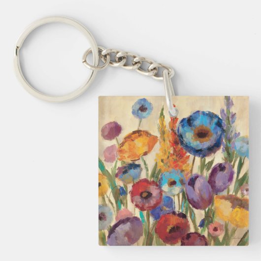 Bouquet of Flowers Sleutelhanger (Voorkant)