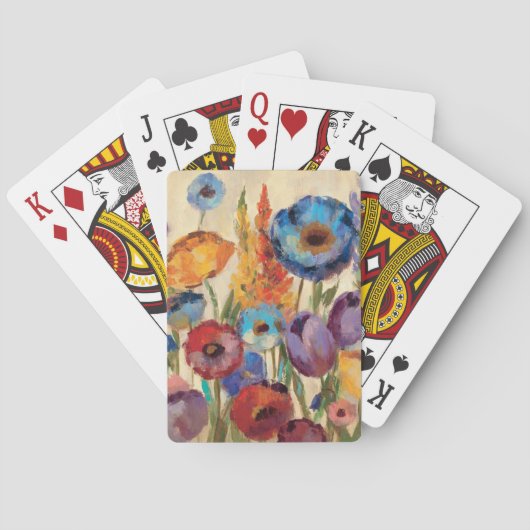 Bouquet of Flowers Speelkaarten (Achterkant)