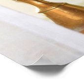 Bouquet of spring bloemen, lilies van de vallei poster (Hoek)