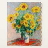 Bouquet of Sunflower Claude Monet Planner (Achterkant)