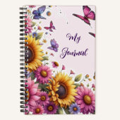 Bouquet papillon - Mon Journal (Recto)