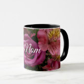 Bouquet personnalisable de Mug Fleurs (Devant droit)
