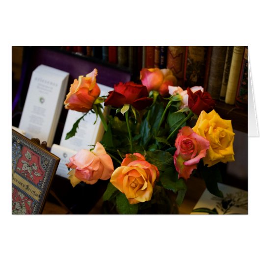 Bouquet Rose coloré mixte (Devant horizontal)