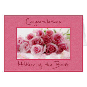 Bouquet rose de la mère de la mariée
