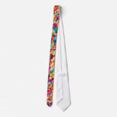 Bouquet Roses Neck Tie Stropdas (Achterkant)