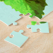 Bouquet-Rozen - Romantic Legpuzzel (Zijkant)