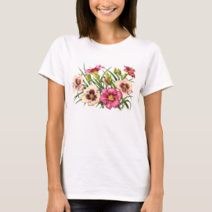 Bouquet-rubber T-shirt