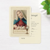 Bouquet spirituel du prêtre catholique Cartes sain (Bureau)