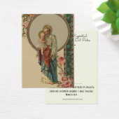 Bouquet spirituel Saint-Joseph Carte sainte espagn (Bureau)