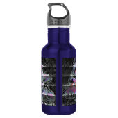 Bouquet Techno Bouteille d'eau en acier inoxydable (Dos)