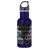 Bouquet Techno Bouteille d'eau en acier inoxydable (Devant)