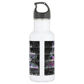 Bouquet Techno Bouteille d'eau en acier inoxydable (Dos)