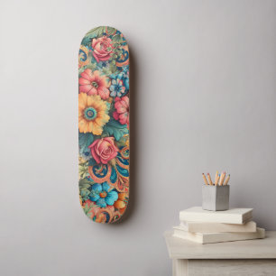 Bouquet van Bloemen Skateboard