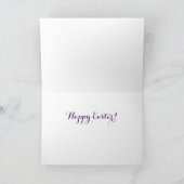 Bouquet van Daffodils Pasen Feestdagen Kaart (Binnen)