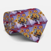 Bouquet van de Zonnebloem door Claude Monet,  Kuns Stropdas (Opgerold)
