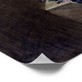 Bouquet van Flowers in een Vase door Johannes van  Poster (Hoek)