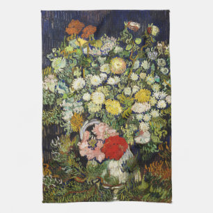 Bouquet van Flowers in een Vase door Vincent Van G Theedoek