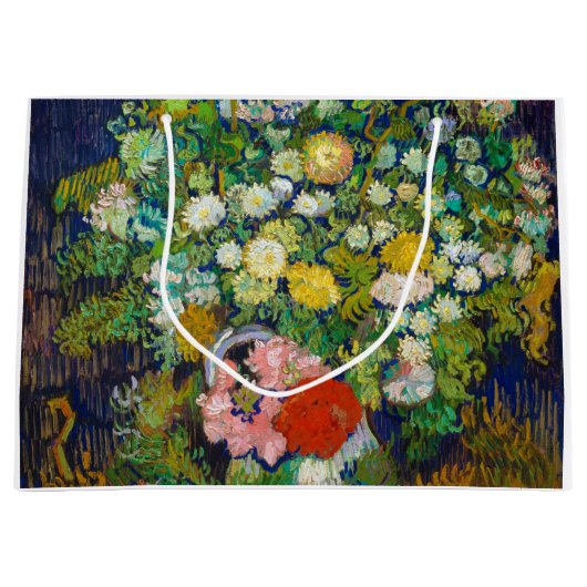 Bouquet van Flowers in een Vase, Van Gogh Groot Cadeauzakje (Voorkant)
