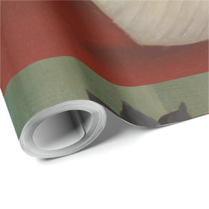 Bouquet van Flowers met China Asters en Tokyos Cadeaupapier