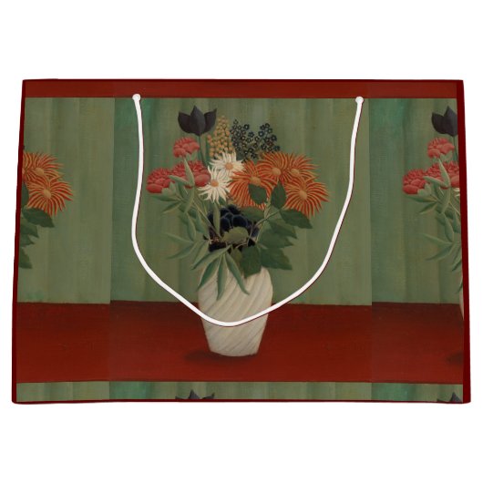 Bouquet van Flowers met China Asters en Tokyos Groot Cadeauzakje (Voorkant)