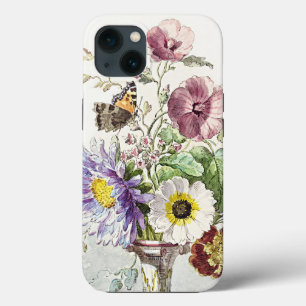 Bouquet van Flowers met een Butterfly iPhone 13 Hoesje